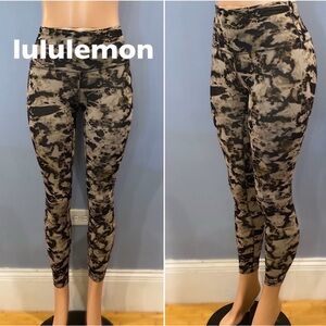 NEW lululemon Align™ High-Rise Pant 28" Diamond print size 2